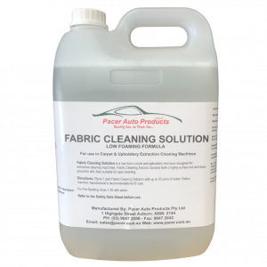 Pacer Fabric Cleaning Solution
